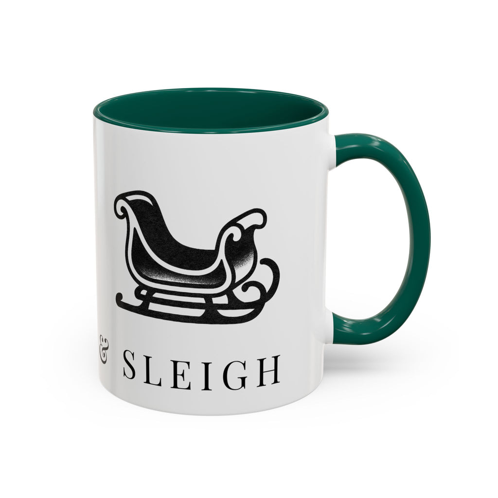 Whisk, Sip & Sleigh | Talk Cooking To Me | Celebrate! Red or Green Mug (11oz & 15oz)