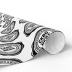 CKBD Wrapping Paper Roll| Trust Me, I'm Certified.  Black & White Logo Pattern