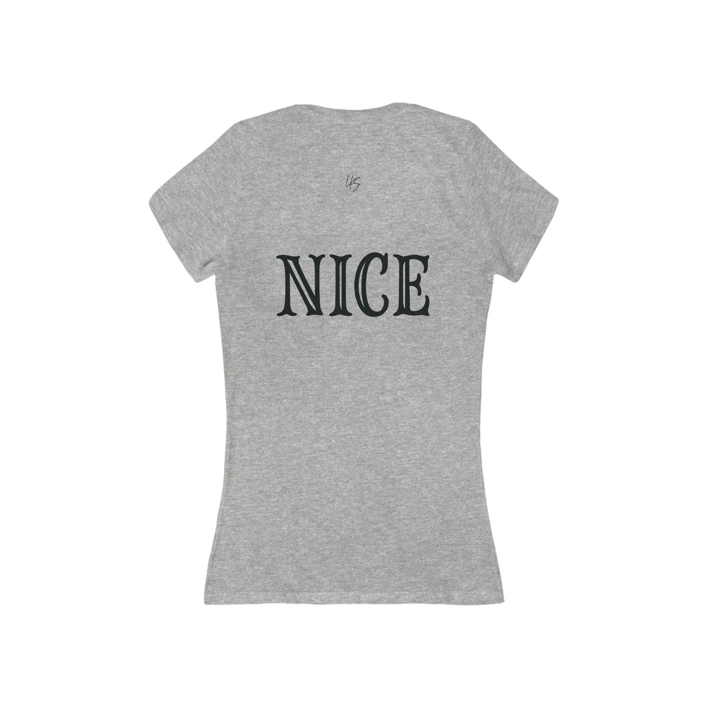 The Nice One | Make It NICE | Women's Fitted V-Neck