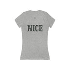 The Nice One | Make It NICE | Women's Fitted V-Neck