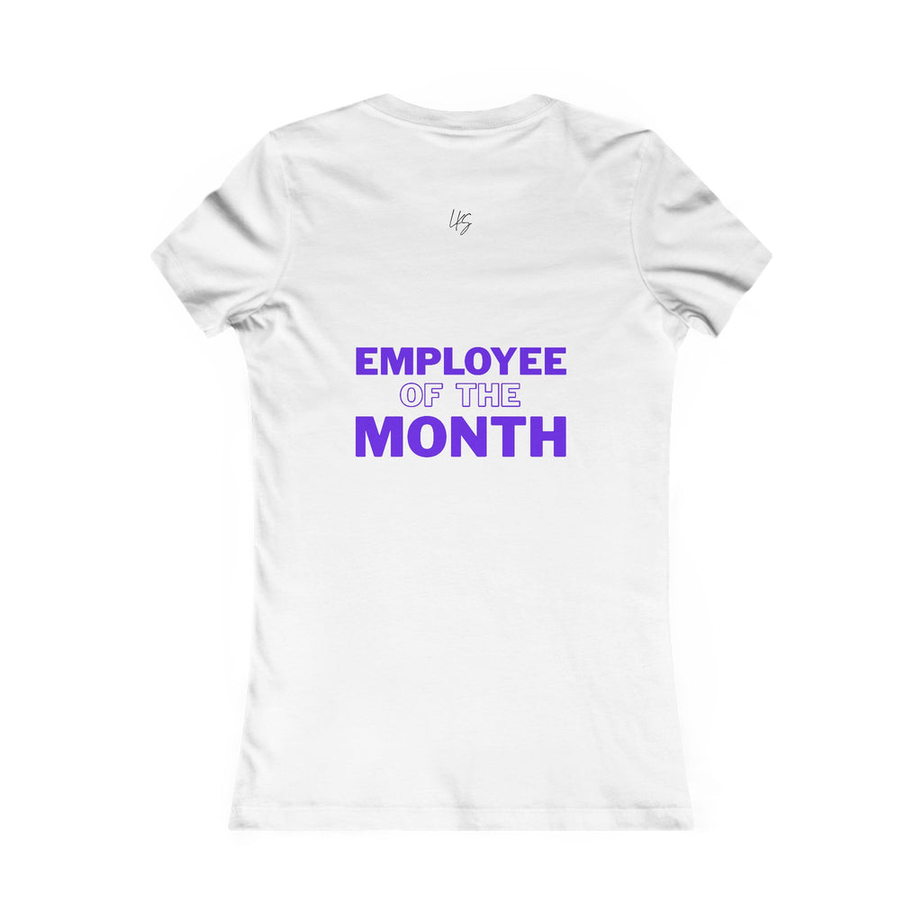 Bernie | Employee of the Month | Women's Fitted Crew Neck T