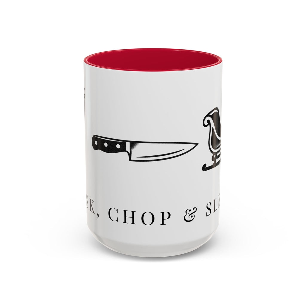 Whisk, Chop, Sleigh | Talk Cooking To Me | Celebrate! Red or Green Mug