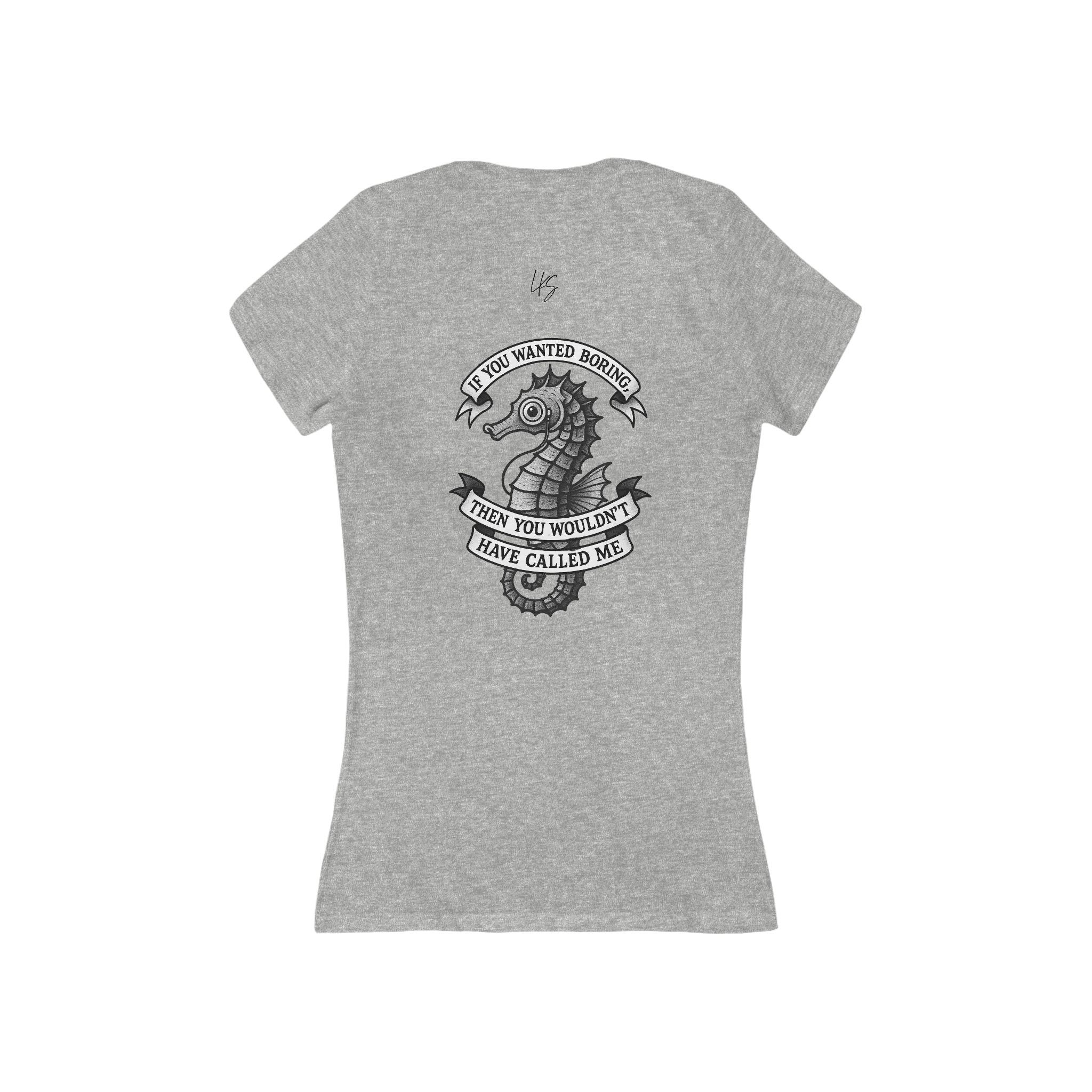 Bunny Ears | So Extra | Women's Fitted Deep V