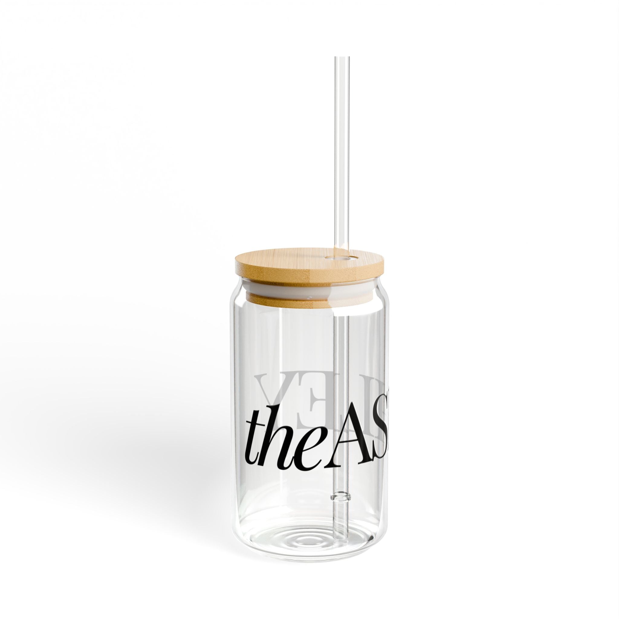 the Ashley | Design Family| 16oz Glass Sipper Cup