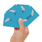 Professionally Opinionated | Design Life | Poker Cards- Glossy Turquoise
