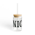 the Nice One | make it NICE | 16oz Glass Sipper Cup