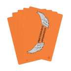 Professionally Opinionated | Design Life | Poker Cards- Glossy Orange