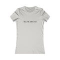 Tile me about it | Punderful Designer | Women's Fitted Crew T- Silver