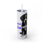 Bernie | Employee of the Month | Skinny Tumbler with Straw — 20oz