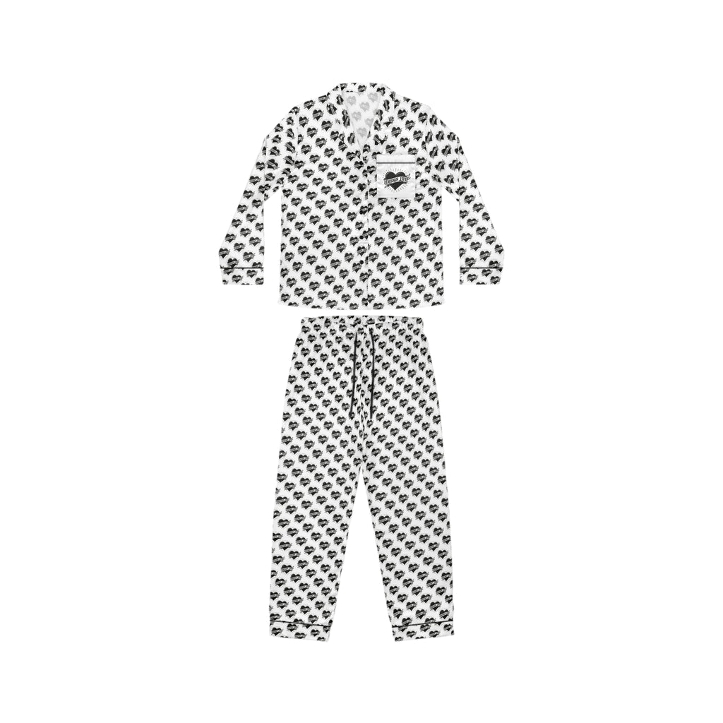 Design Life Heart Tattoo | Design Life | Satin Women's Pajama Set