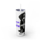 Bernie | Employee of the Month | Skinny Tumbler with Straw — 20oz