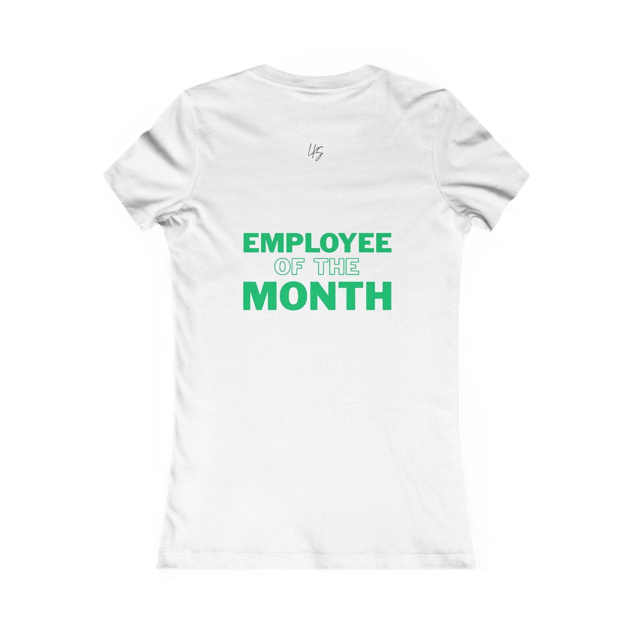 Bruce | Employee of the Month | Women's Fitted Crew Neck T