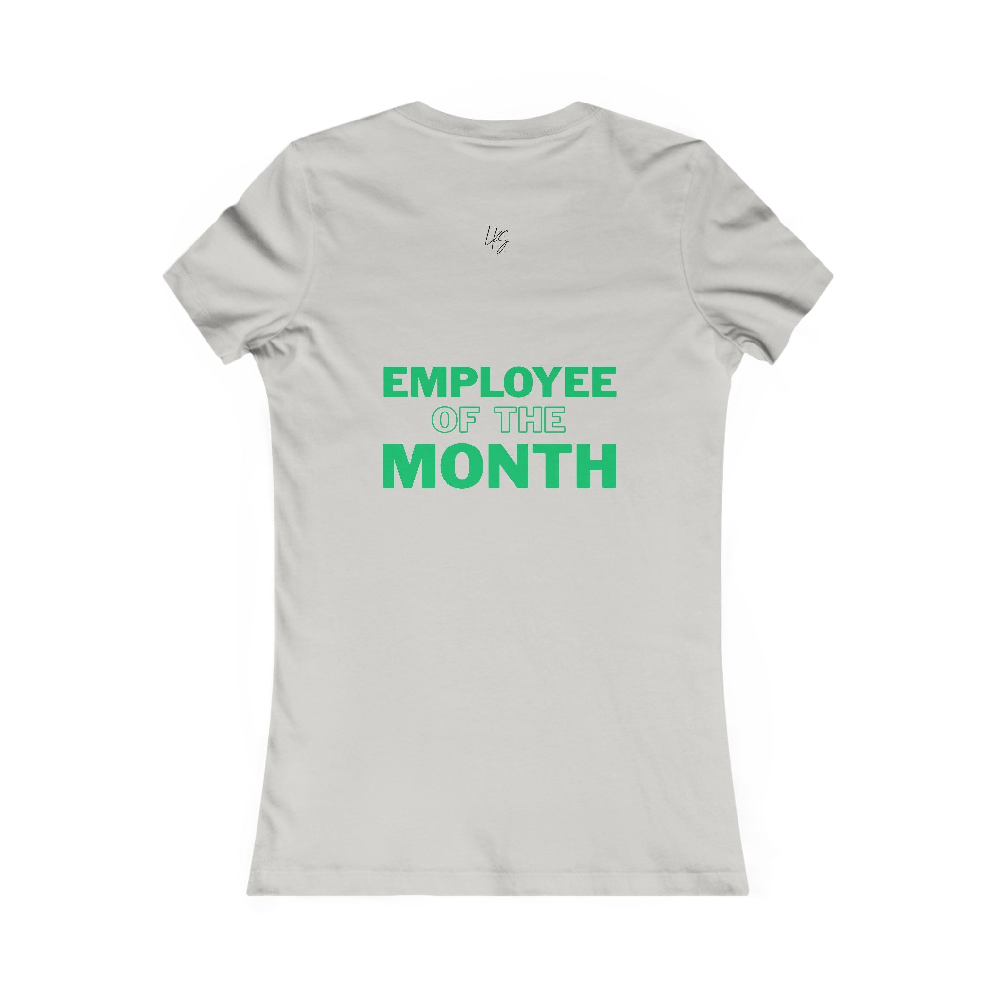 Bruce | Employee of the Month | Women's Fitted Crew Neck T