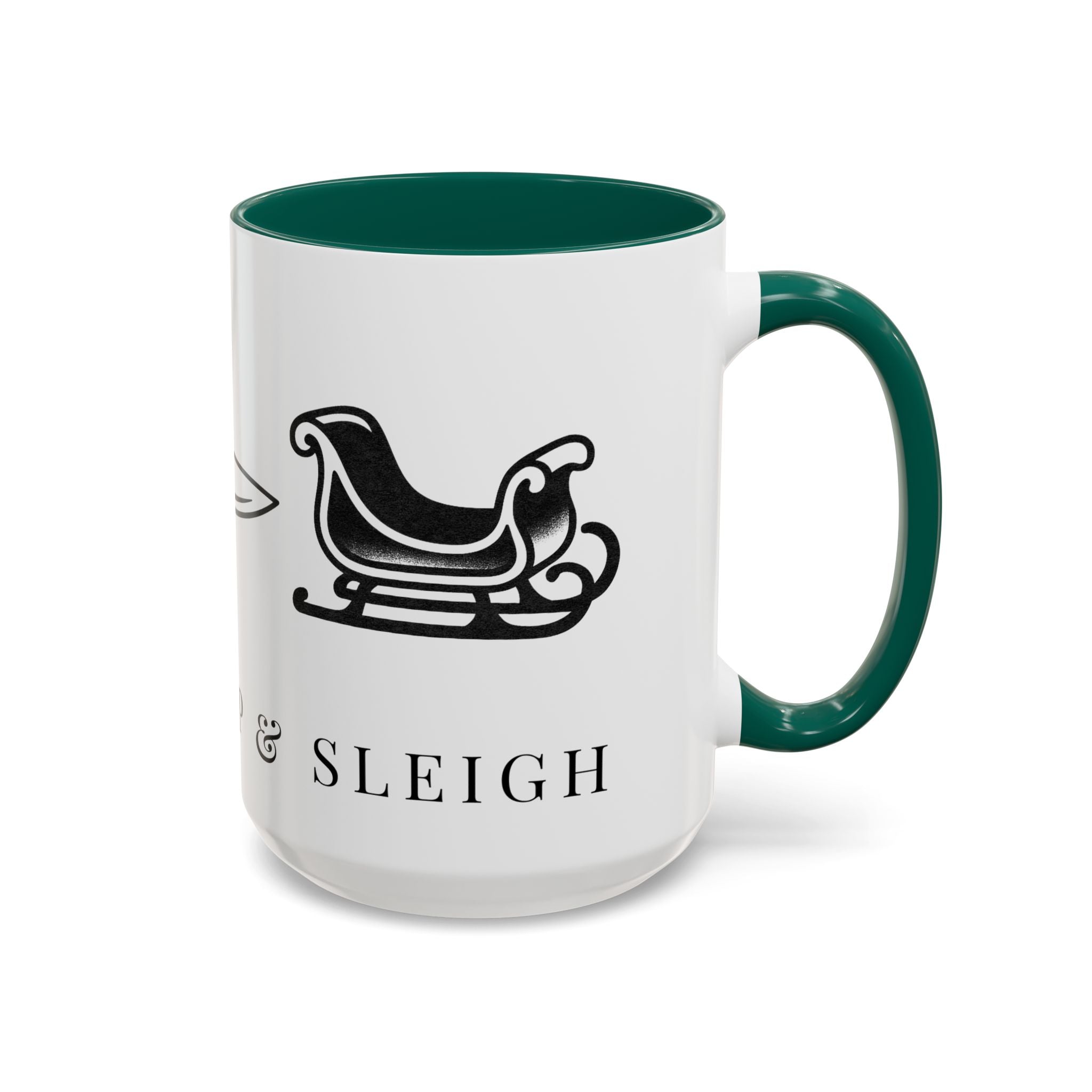 Whisk, Chop, Sleigh | Talk Cooking To Me | Celebrate! Red or Green Mug
