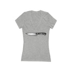 Chop It Like It's Hot | Talk Cooking to Me | Women's fitted V-neck T