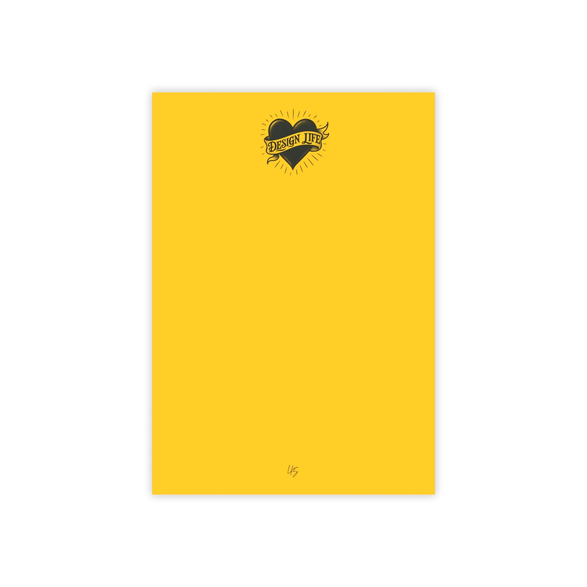 Design Life Heart | Design Life | Post-it® Note Pad