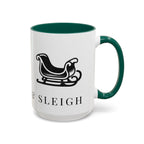 Whisk, Sip & Sleigh | Talk Cooking To Me | Celebrate! Red or Green Mug (11oz & 15oz)