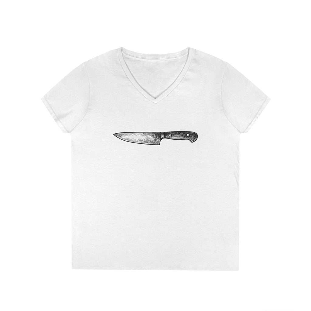 Chop It Like It’s Hot | Talk Cooking to Me Collection | Women's V Neck T