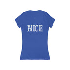 The Nice One | Make it NICE | Women's Deep V-Neck Tee -Hues