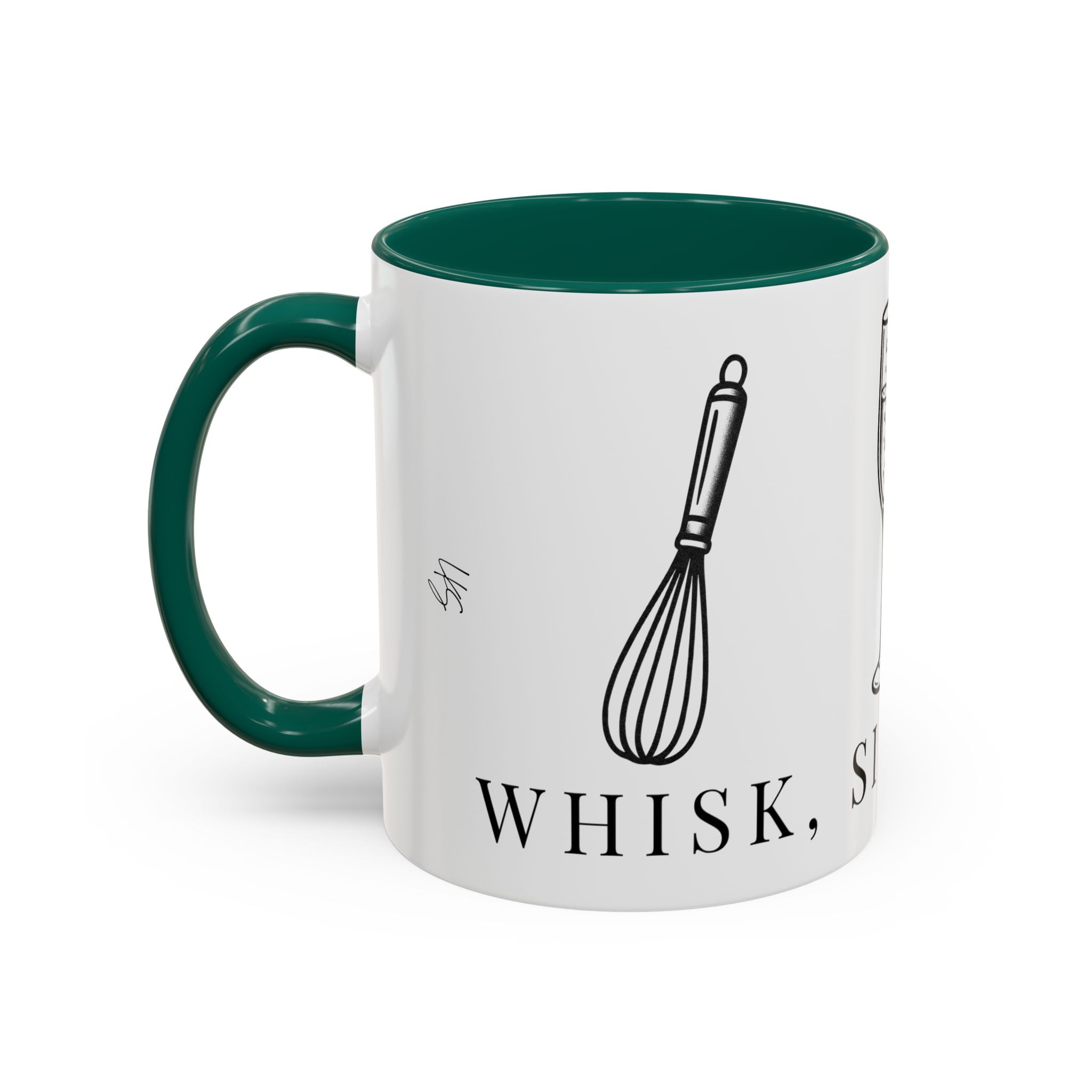 Whisk, Sip & Sleigh | Talk Cooking To Me | Celebrate! Red or Green Mug (11oz & 15oz)