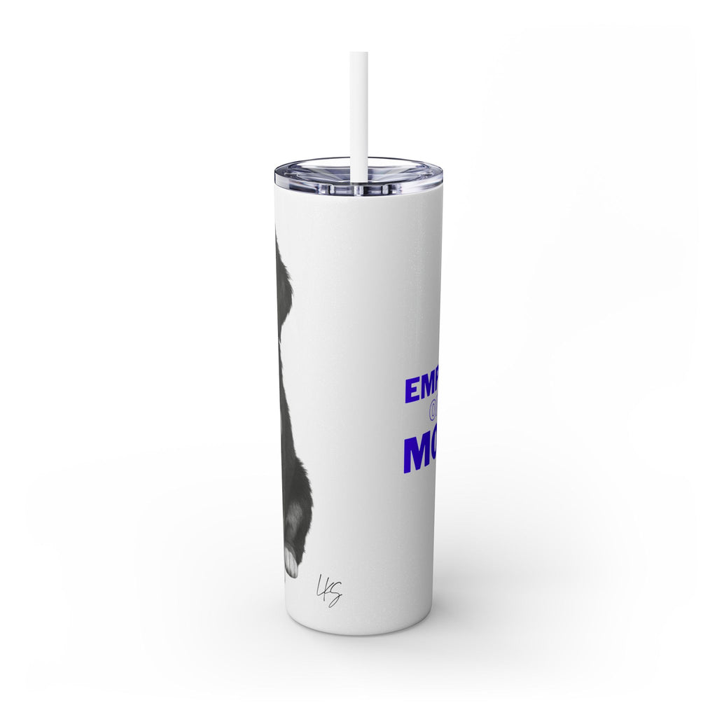 Bernie | Employee of the Month | Skinny Tumbler with Straw — 20oz