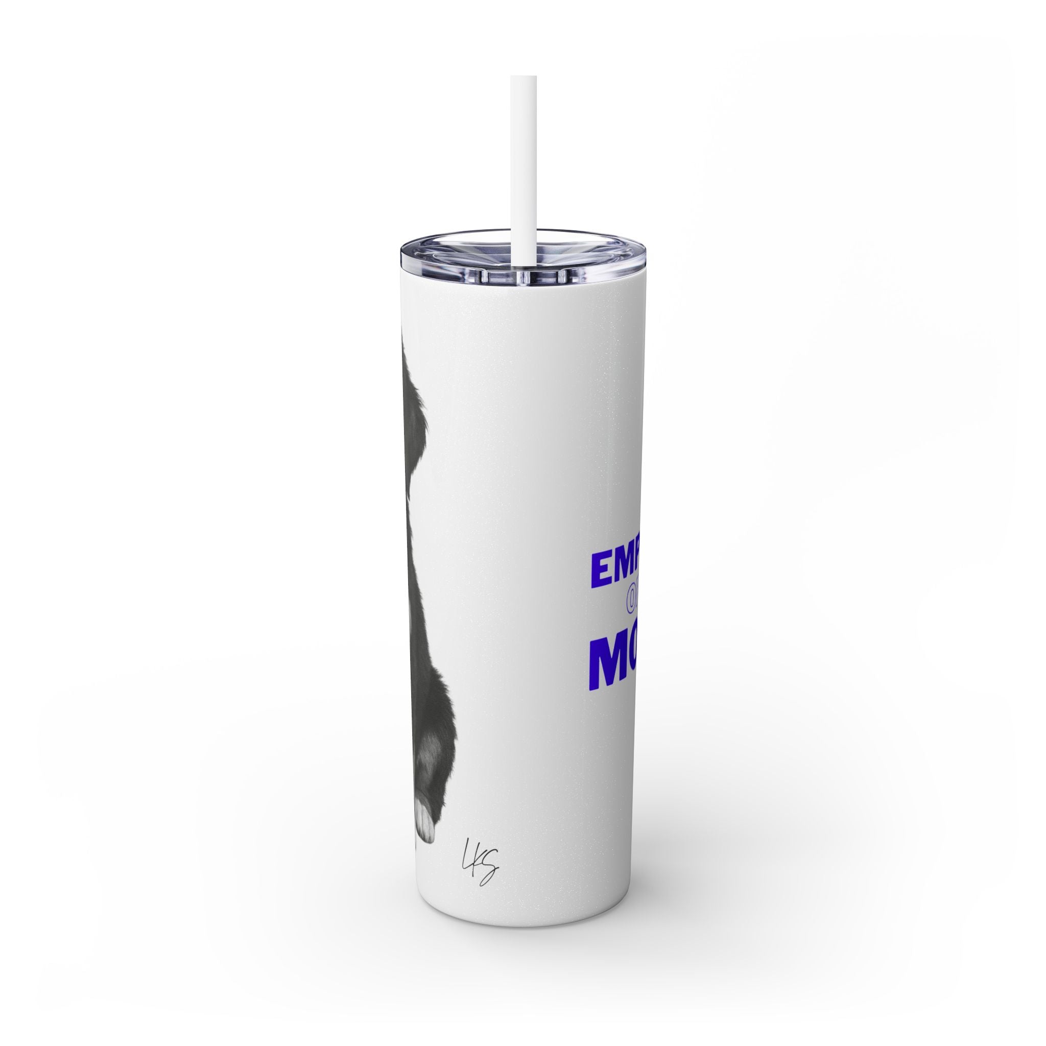 Bernie | Employee of the Month | Skinny Tumbler with Straw — 20oz