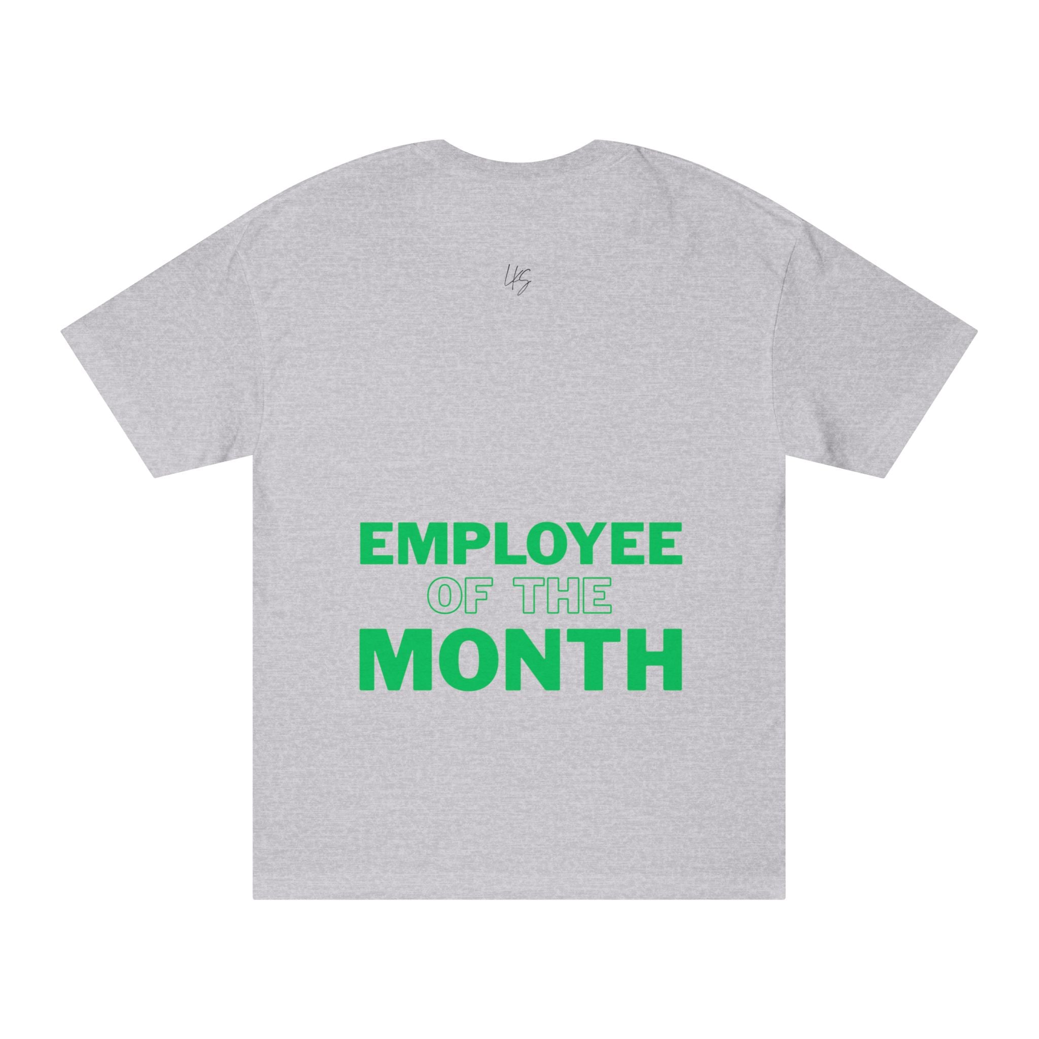 Bruce | Employee of the Month | Unisex Crew Neck T- Heather Gray
