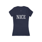 My Sister | Make it NICE | Women's Deep V-Neck Tee -Hues