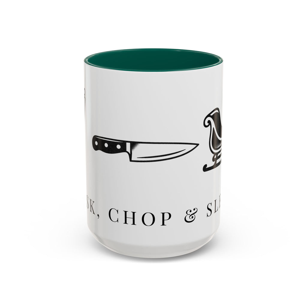 Whisk, Chop, Sleigh | Talk Cooking To Me | Celebrate! Red or Green Mug