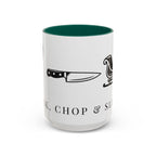 Whisk, Chop, Sleigh | Talk Cooking To Me | Celebrate! Red or Green Mug
