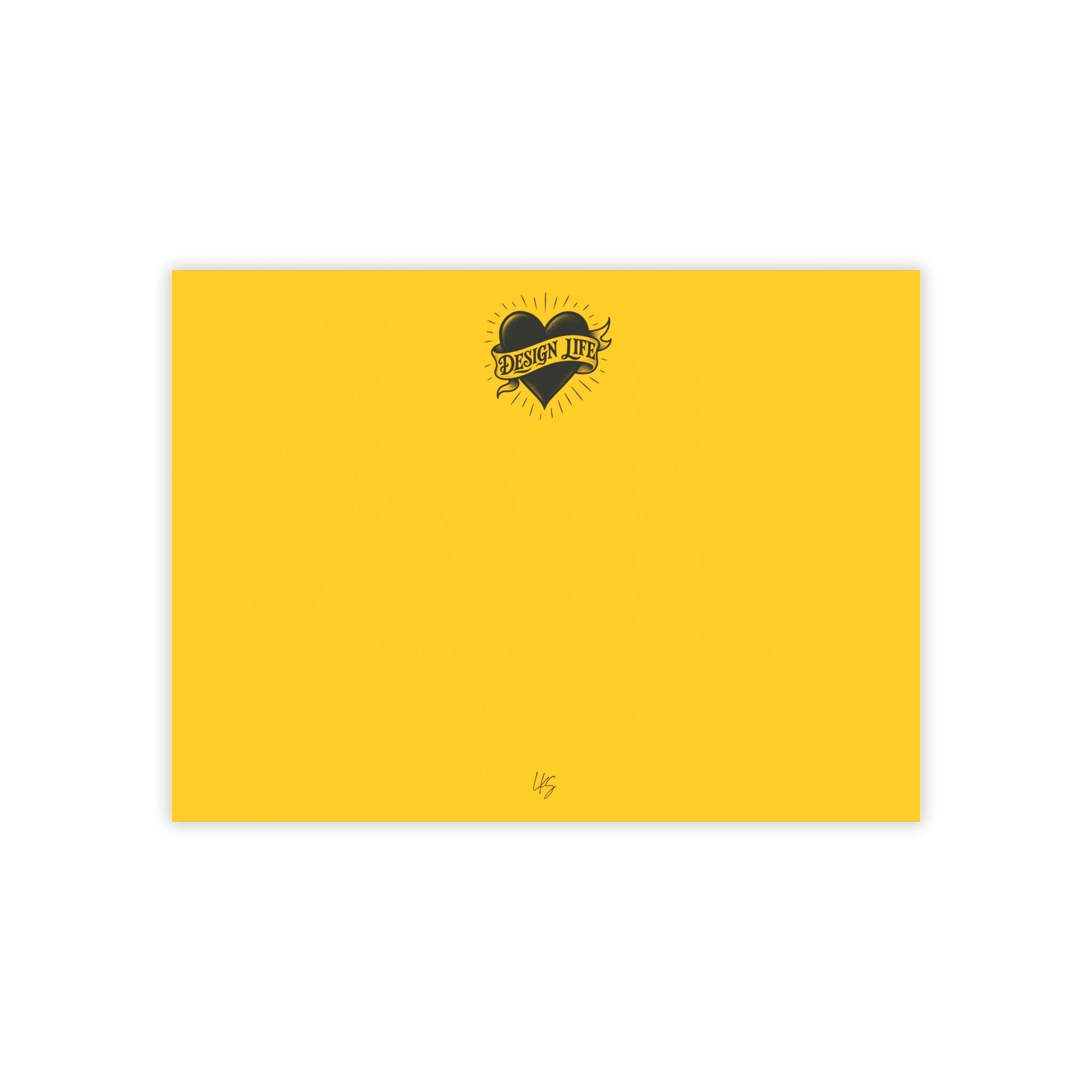 Design Life Heart | Design Life | Post-it® Note Pad