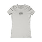 No Rugrets | Tattoo Style Designer Slogan Fitted T- Silver