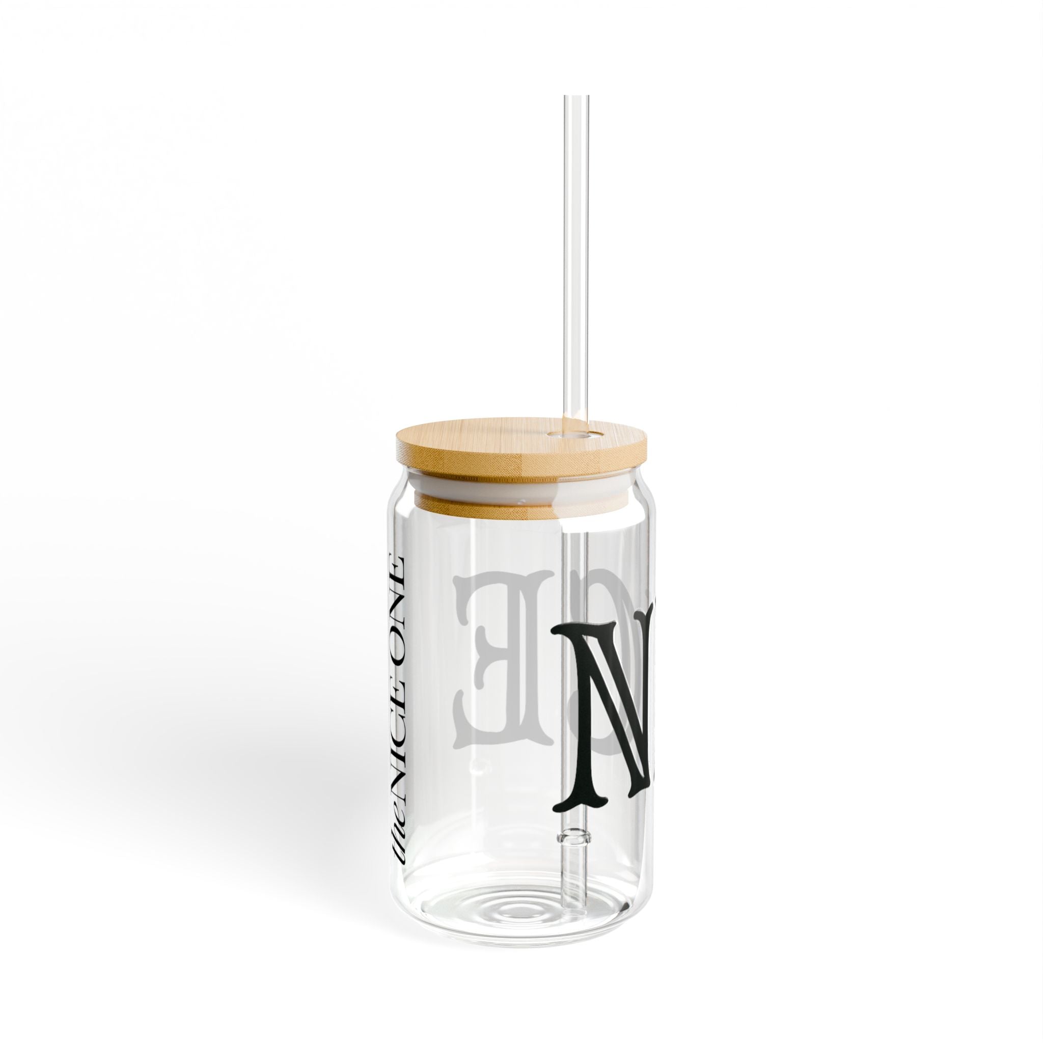 the Nice One | make it NICE | 16oz Glass Sipper Cup