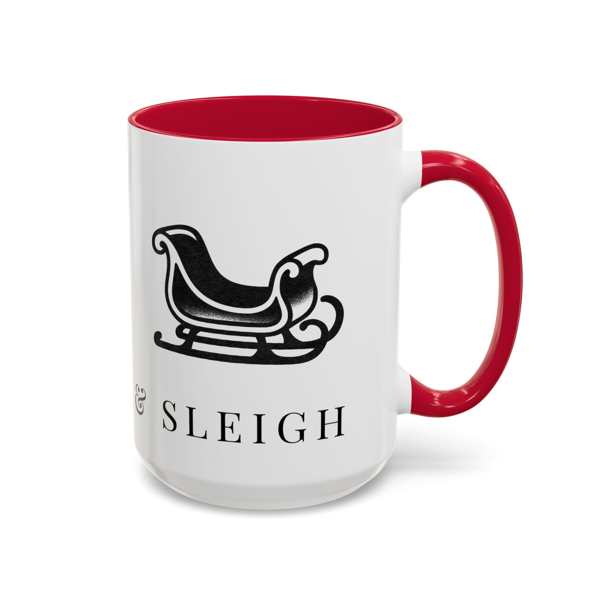 Whisk, Sip & Sleigh | Talk Cooking To Me | Celebrate! Red or Green Mug (11oz & 15oz)