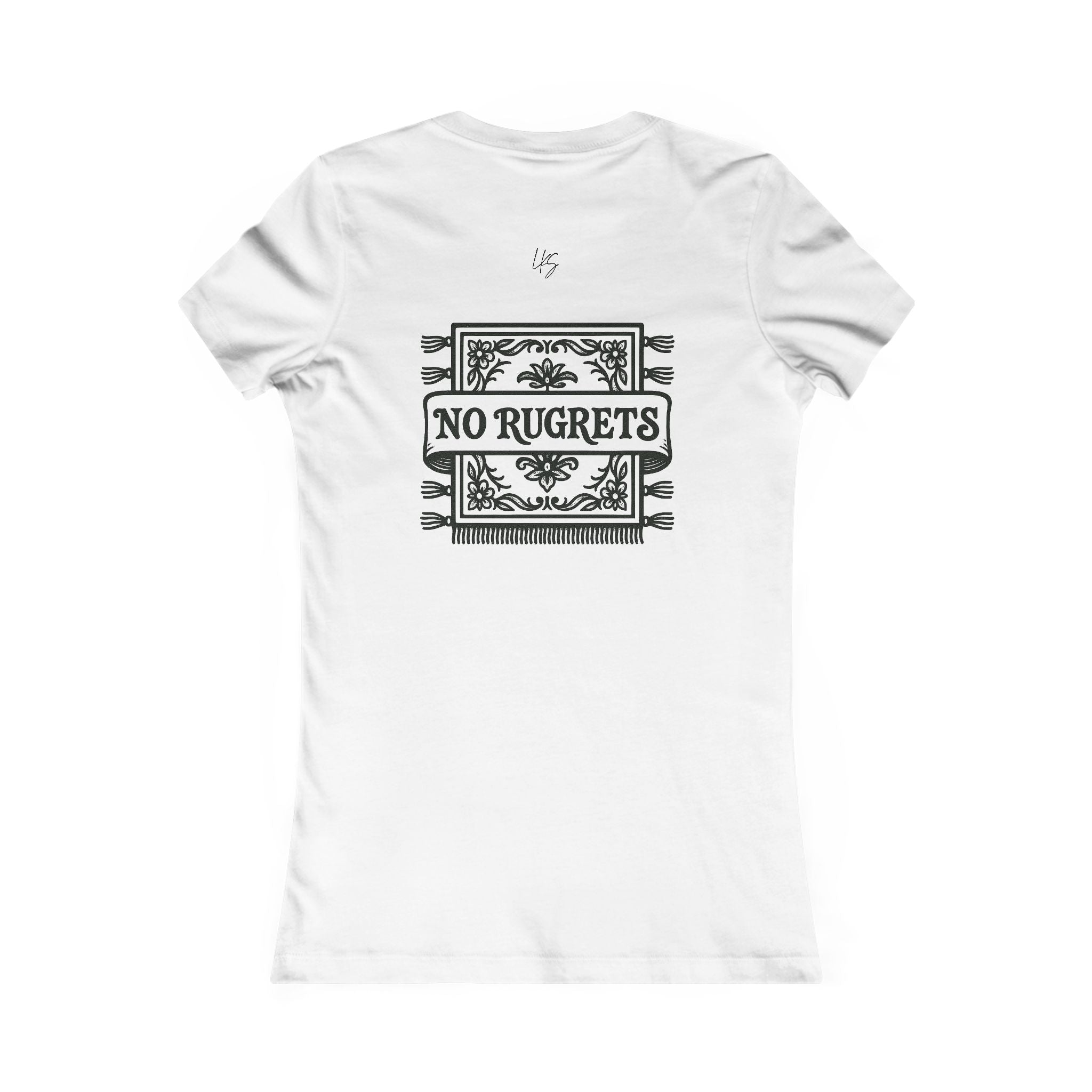 No Rugrets |  Punderful Designer | Fitted T