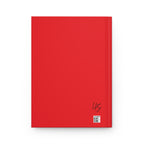 Design Life Heart | Design Life | Hardcover Journal -Red